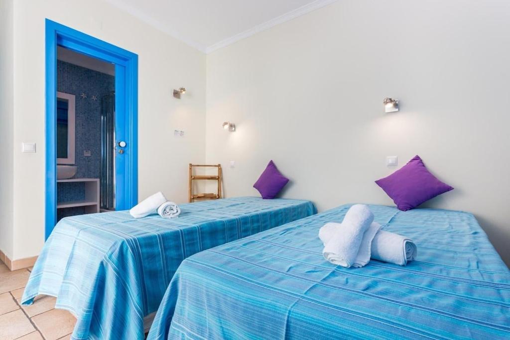Refurbished Beachfront House, Pool, Ac, Wifi, Albufeira, Sea View Esterno foto